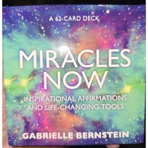 Miracles Now: Inspirational Affirmations and Life-Changing Tools - Cards